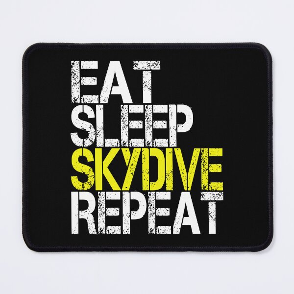 Item preview, Eat Sleep Skydive Repeat, Grunge  designed and sold by ACC .