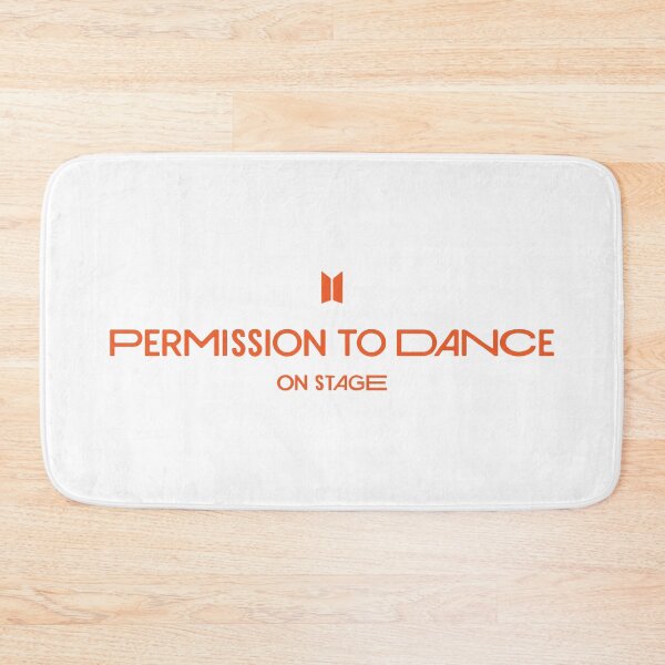 Item preview, Permission To Dance On Stage (orange & white) designed and sold by sarascoprox.
