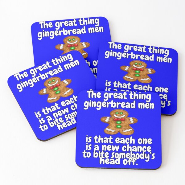 Item preview, Christmas Funny Humor The Great Thing About Gingerbread Men designed and sold by fantasticdesign.