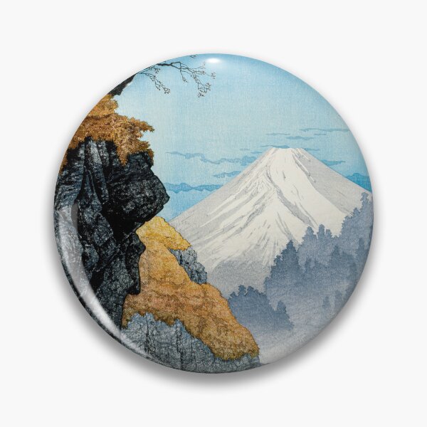 Item preview, Foot of Mount Ashitaka Hiroaki Takahashi Vintage Art Recreation 1932 designed and sold by hauntfan.