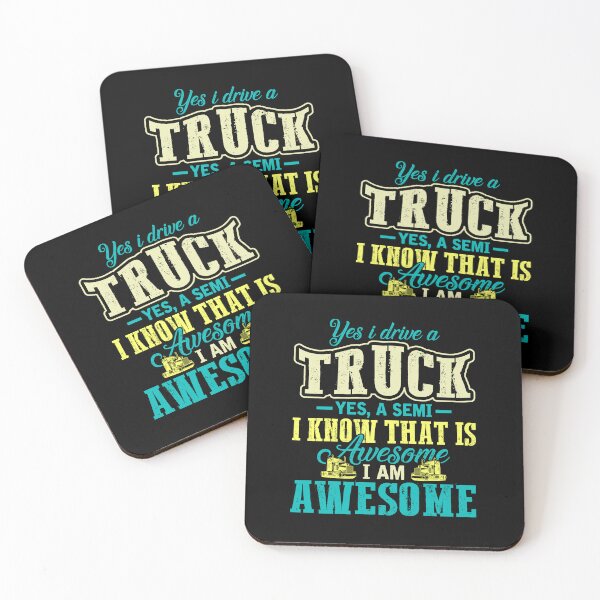 Item preview, Semi Truck Driver designed and sold by RockBeeDesigns.