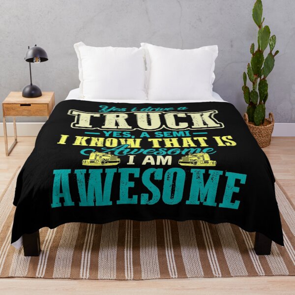Item preview, Semi Truck Driver designed and sold by RockBeeDesigns.