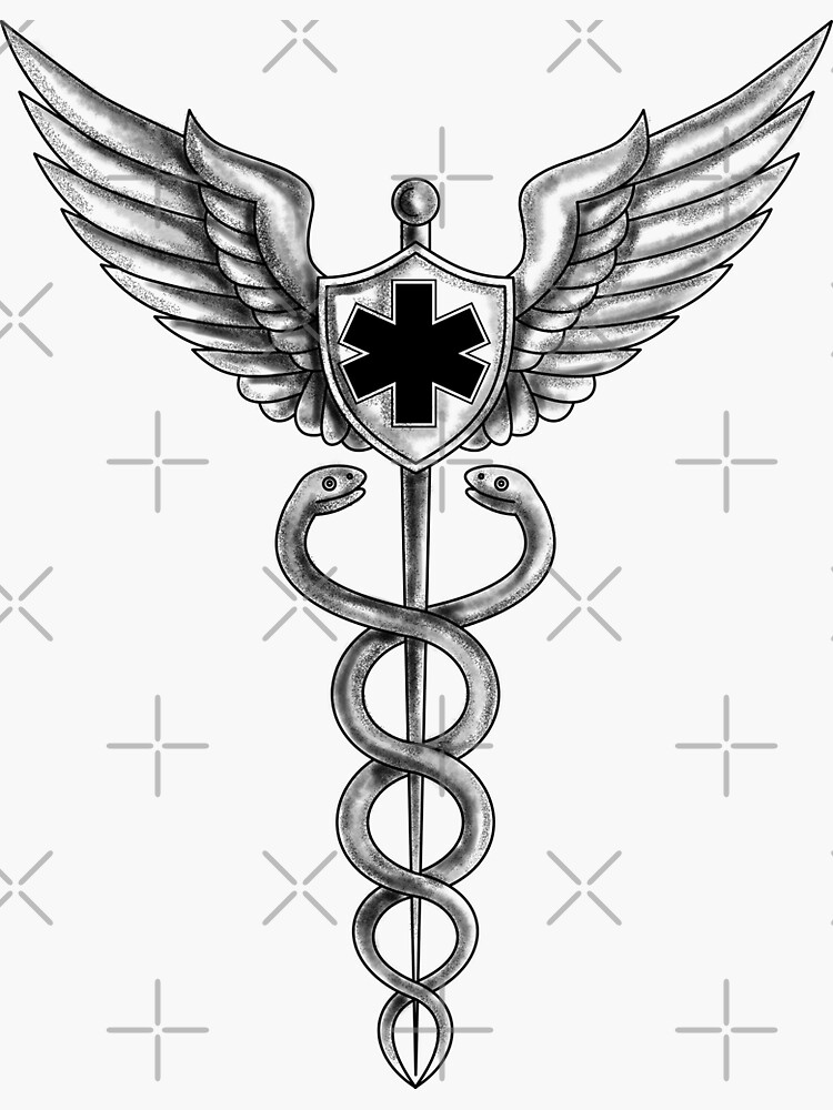 Caduceus, the staff of Hermes and the symbol of medicine #zeus #tattoo # tattoos #tattooideas #tattooapprentice #tattooist #finelinetatto... |  Instagram