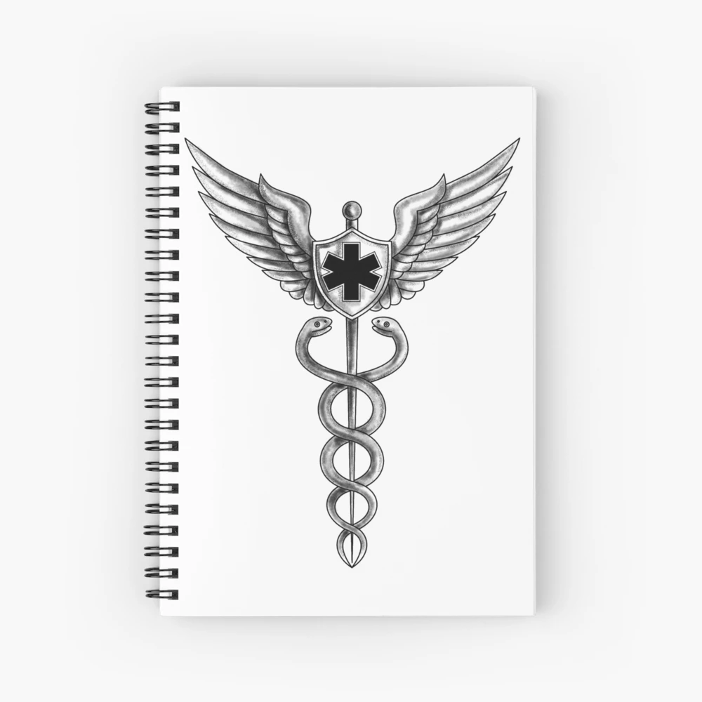 Medical Symbol With Snakes Wings And Skull High-Res Vector Graphic - Getty  Images
