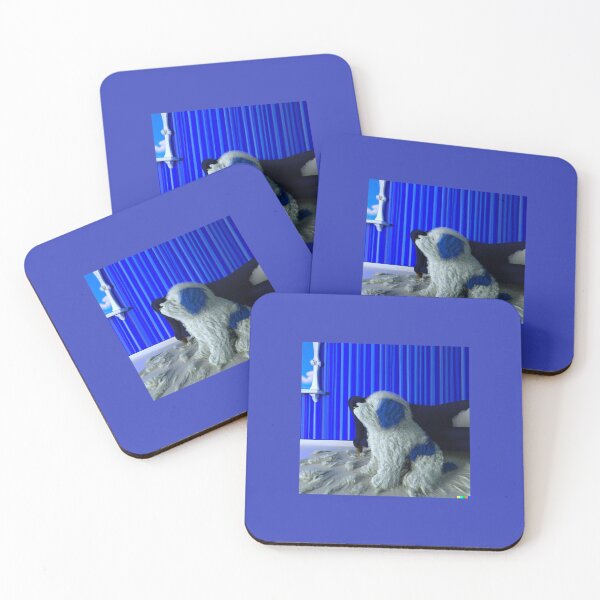 Artikelvorschau, blaue Hundehaare entworfen und verkauft von adeela ahsan.