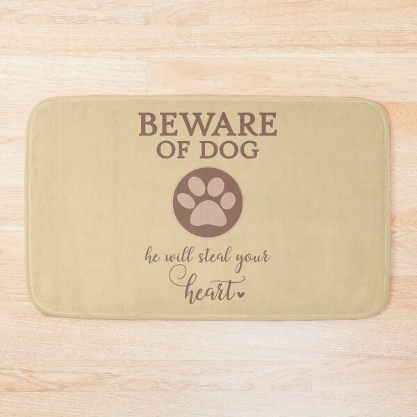 Item preview, Beware of Dog He will steal Your Heart designed and sold by thornofroses.