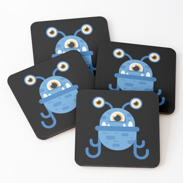 Item preview, Fun/Cute Alien/Monster Figure Illustration 004 designed and sold by PrintPortal.