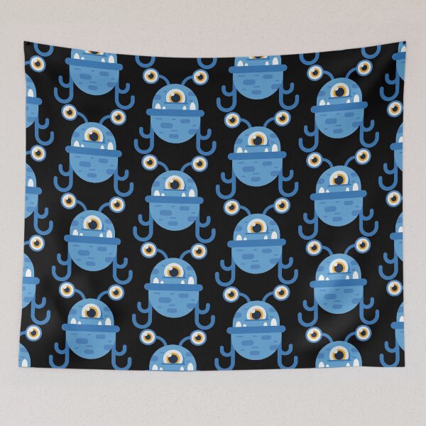 Item preview, Fun/Cute Alien/Monster Figure Illustration 004 designed and sold by PrintPortal.