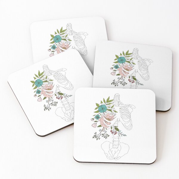 Item preview, floral skeleton  designed and sold by sanowerrr.