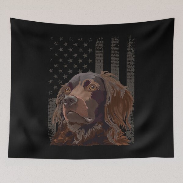 Item preview, American Flag Boykin Spaniel 4th Of July designed and sold by Ibu83.