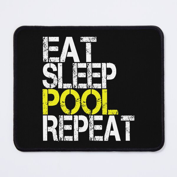Item preview, Eat Sleep Pool Repeat, Grunge  designed and sold by ACC .