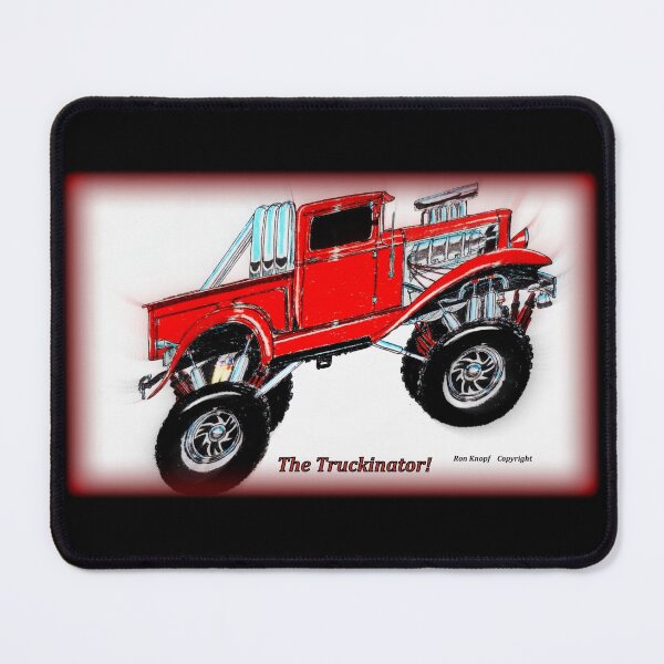 Item preview, HOT ROD ART // 4X4 // The TRUCKINATOR! designed and sold by Imagin8er.