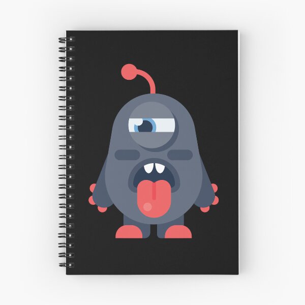 Item preview, Fun/Cute Alien/Monster Figure Illustration 005 designed and sold by PrintPortal.