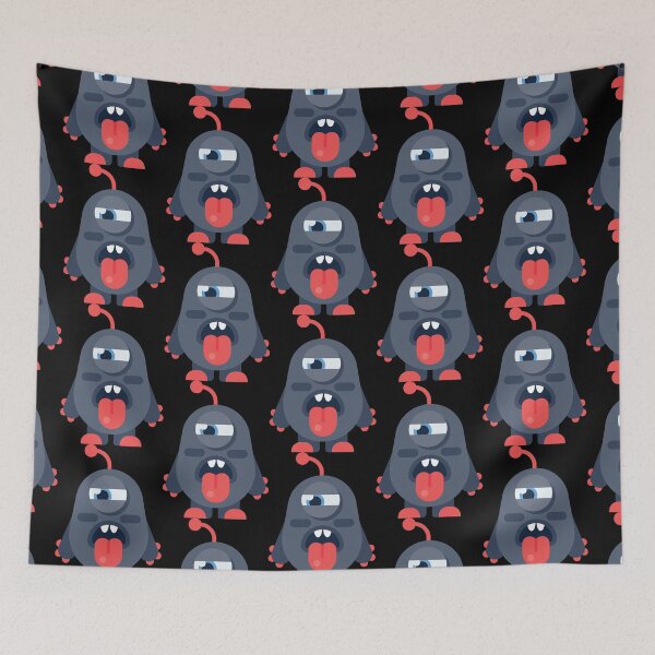 Item preview, Fun/Cute Alien/Monster Figure Illustration 005 designed and sold by PrintPortal.