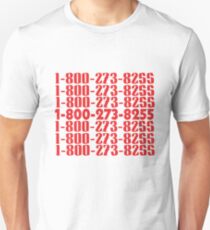 1-800-273-8255 logic everybody Unisex T-Shirt