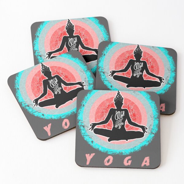 Item preview,  Yoga Lover, Cool colors designed and sold by saimzgraphics.