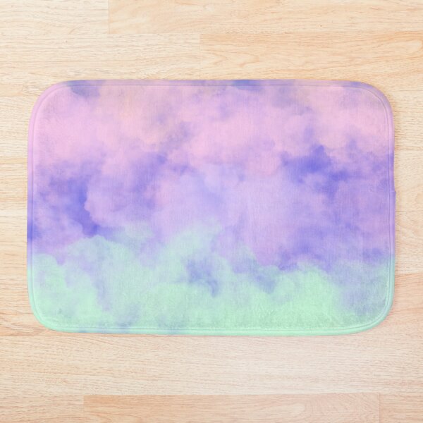 Item preview, Pink Green Yellow Clouds designed and sold by awsomepatterns.
