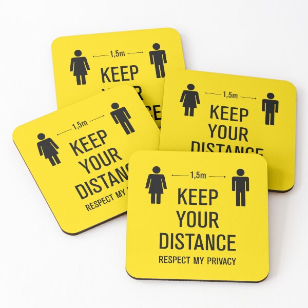 Item preview, KEEP YOUR DISTANCE designed and sold by Vinemans.