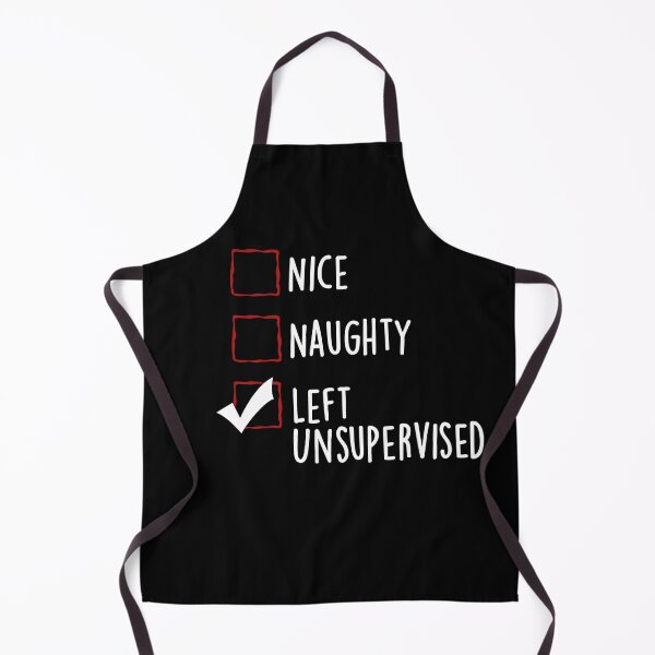 Item preview, Nice Naughty Left Unsupervised - Christmas List designed and sold by SdForce.