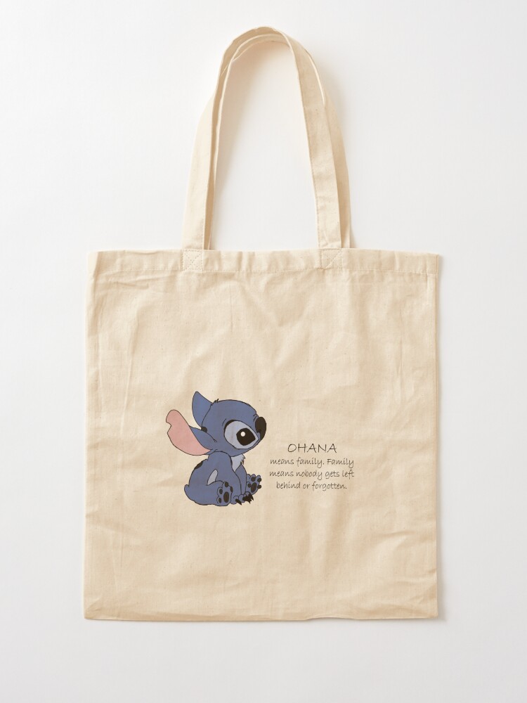 【PORTERNA】Stitch pleate tote bag Disney Stitch All-Over Print Tote Bag, Carry-on Travel Beach