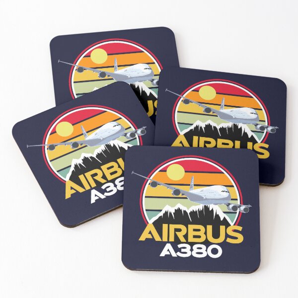 Item preview, Airbus A380 Sunset - Pilot Gift designed and sold by FouDeeziner.