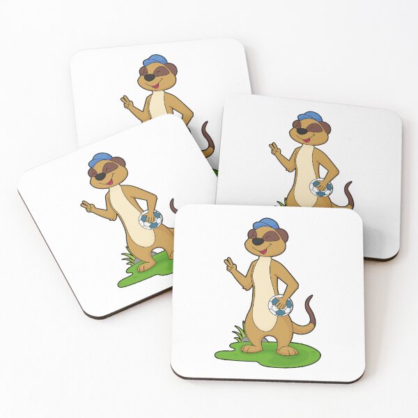 Item preview, Meerkat Handball player Handball designed and sold by Snabdesign84.