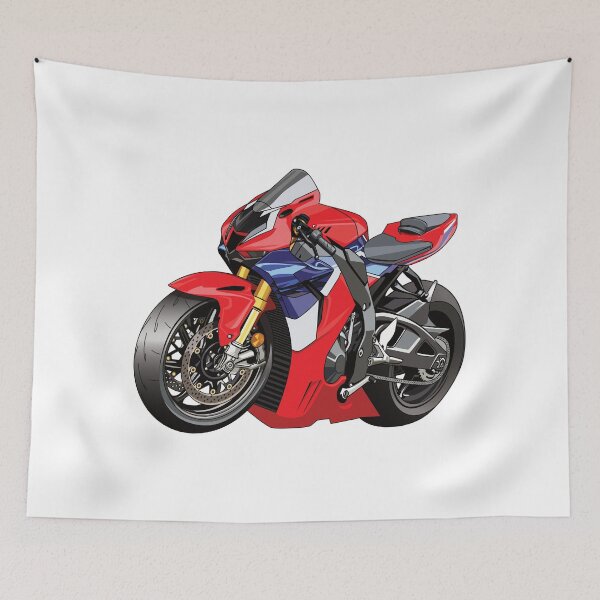 Item preview, Honda Fireblade cute style designed and sold by MotorcycleLove.