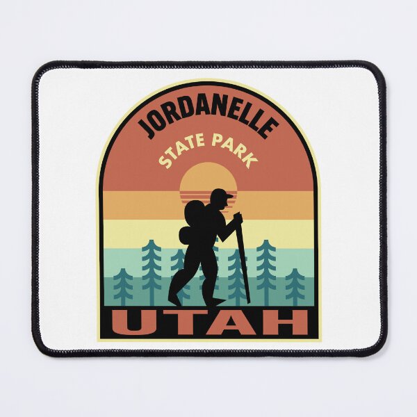 Item preview, Jordanelle State Park Utah Retro Hiking designed and sold by HalpinDesign.