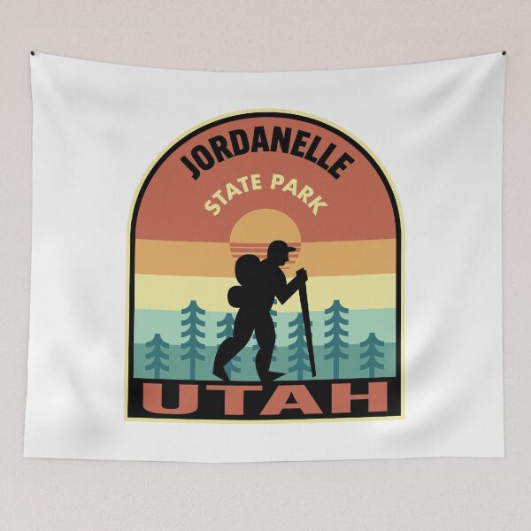 Item preview, Jordanelle State Park Utah Retro Hiking designed and sold by HalpinDesign.