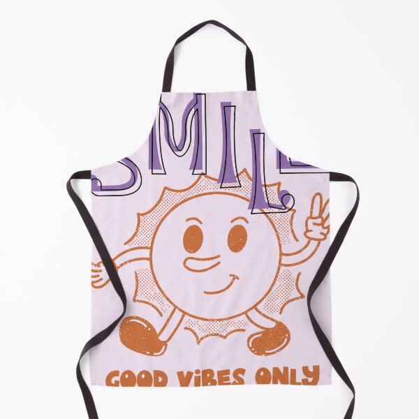 Item preview, Retro Vintage Groovy Smile Good Vibes Only designed and sold by bolimj.