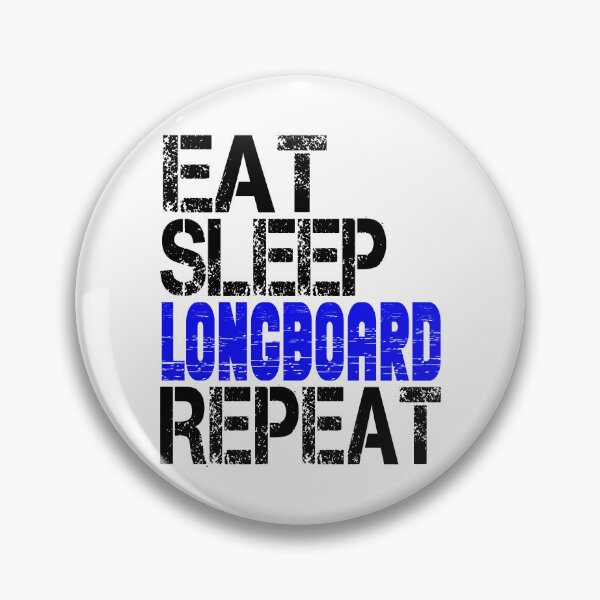 Item preview, Eat Sleep Longboard Repeat, Grunge  designed and sold by ACC .