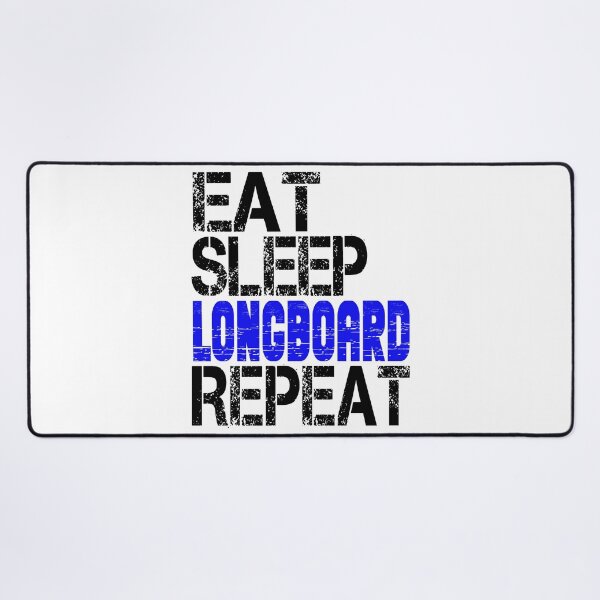 Item preview, Eat Sleep Longboard Repeat, Grunge  designed and sold by ACC .