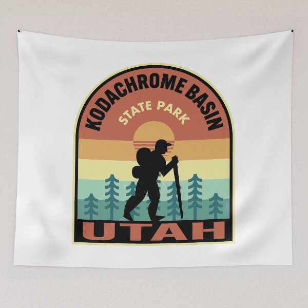 Item preview, Kodachrome Basin State Park Utah Retro Hiking designed and sold by HalpinDesign.