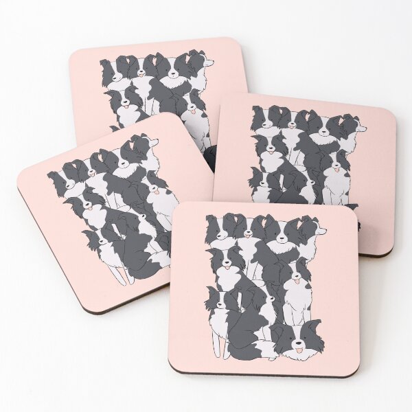 Item preview, Border collie dogs designed and sold by Yarafantasyart.