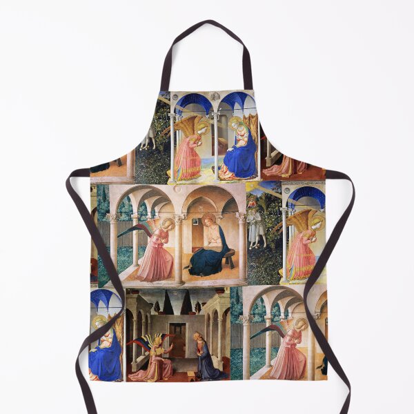 Item preview, ANNUNCIATION By FRA ANGELICO Mystic Christmas Collage Pattern designed and sold by BulganLumini.