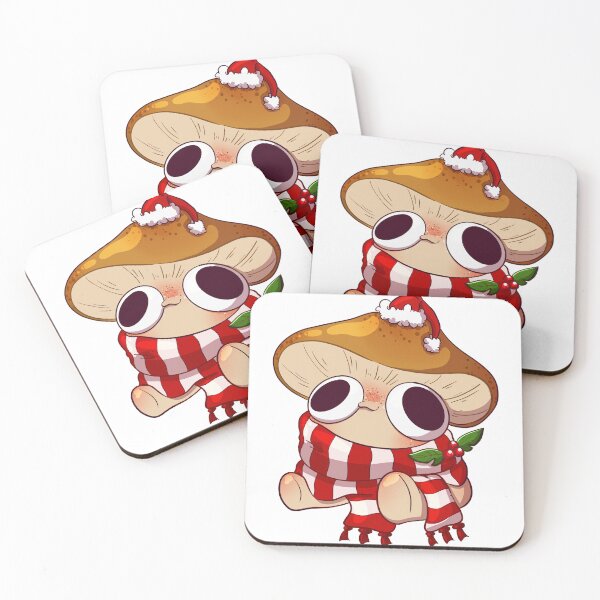 Item preview, Cosy Christmas Mushroom designed and sold by Artfromtheabyss.