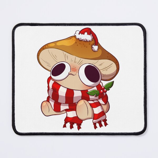 Item preview, Cosy Christmas Mushroom designed and sold by Artfromtheabyss.