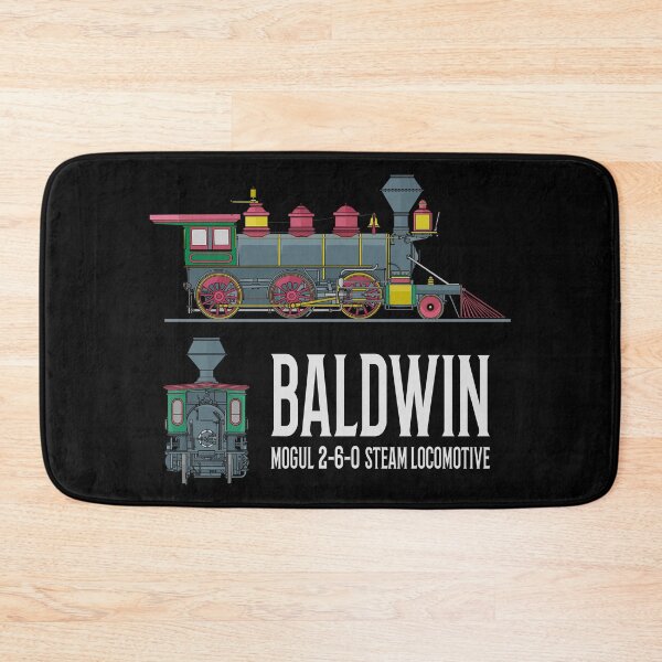 Item preview, Baldwin built 2-6-0 Mogul Steam Locomotive Train Engine Diagrams Gift designed and sold by Maljonic.