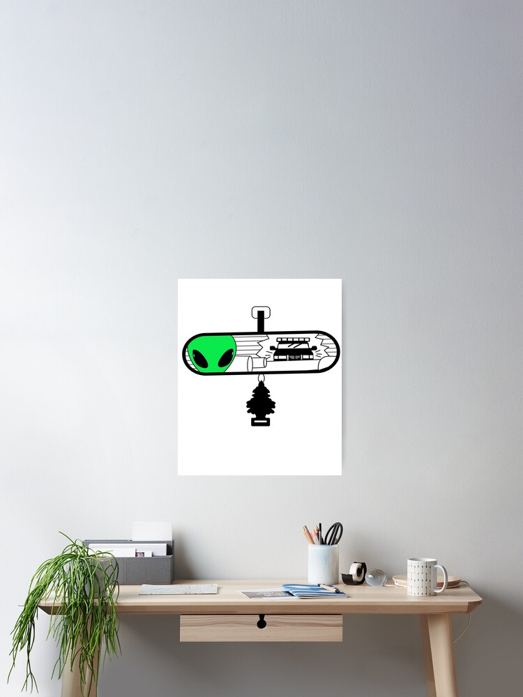 Thumbnail 2 of 3, Poster, Alien chase designed and sold by DexOneShop.