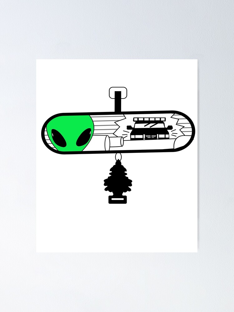 Thumbnail 1 of 3, Poster, Alien chase designed and sold by DexOneShop.