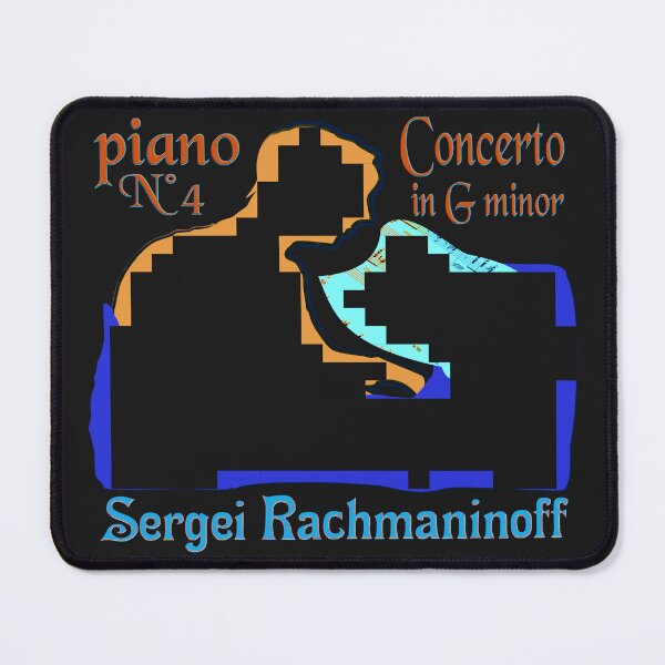 Item preview, AMAZING ABSTRACT MINIMALIST PORTRAIT OF SERGEI RACHMANINOFF PIANIST MUSICIAN COMPOSER CONDUCTOR - CLASSICAL MUSIC SCORE - PIANO CONCERTO N°4 IN G MINOR designed and sold by Ralek.