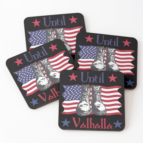 Item preview, Until Valhalla - Remember The Fallen - Military Boots designed and sold by Georgy09.