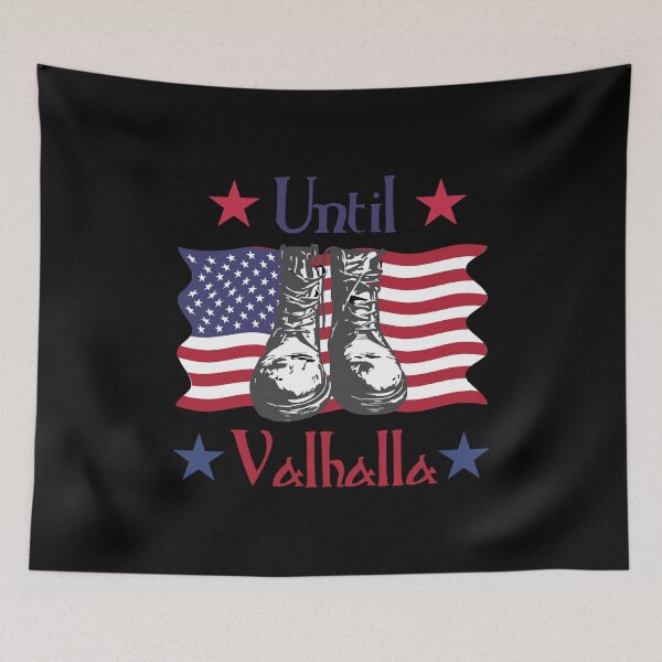 Item preview, Until Valhalla - Remember The Fallen - Military Boots designed and sold by Georgy09.