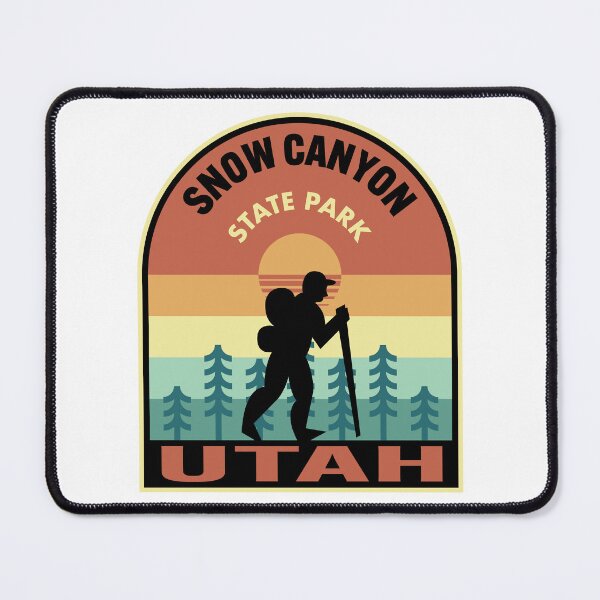 Item preview, Snow Canyon State Park Utah Retro Hiking designed and sold by HalpinDesign.