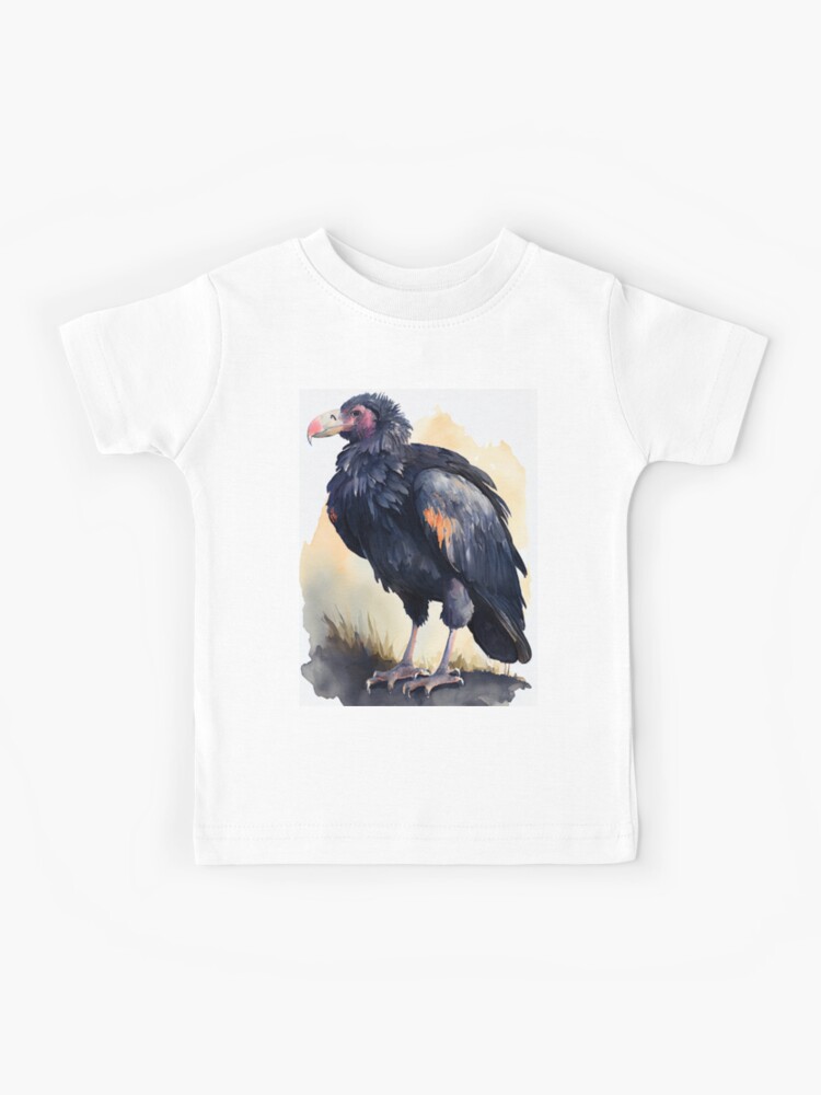 California condor - Watercolor paint Kids T-Shirt for Sale by  ABArtByAlexST