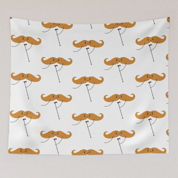 Item preview, tom has mustache Long designed and sold by SteeleTees.