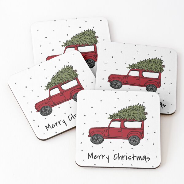 Item preview, Christmas Land Rover defender  designed and sold by caitstott1.