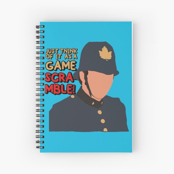 The Birthday Boy George Crabtree Murdoch Mysteries Vintage Style Art Spiral Notebook