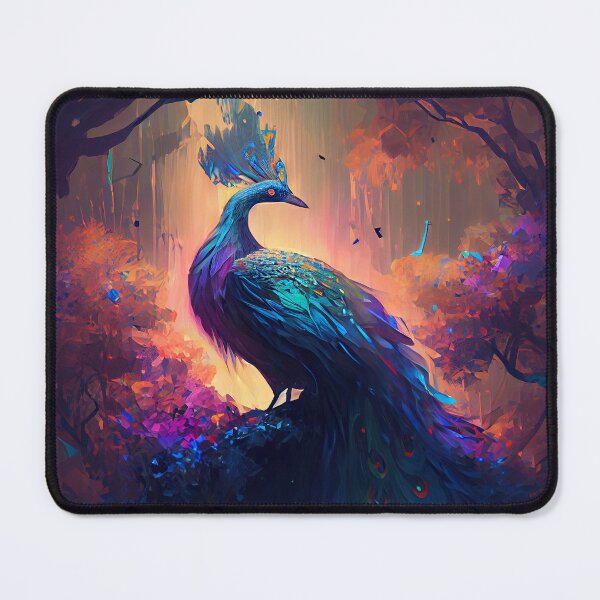 Item preview, Chiaroscuro Peacock designed and sold by ExaltedDeityArt.