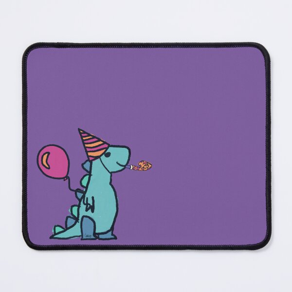 Item preview, dino party 1 (purple background) designed and sold by MentaLee.
